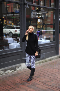 Nic Black & White Capri