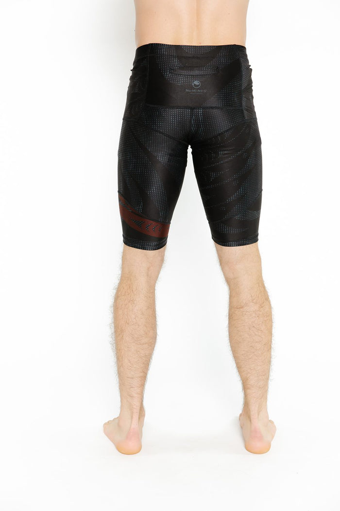 Unisex  Bike Short - Salmon Run Red