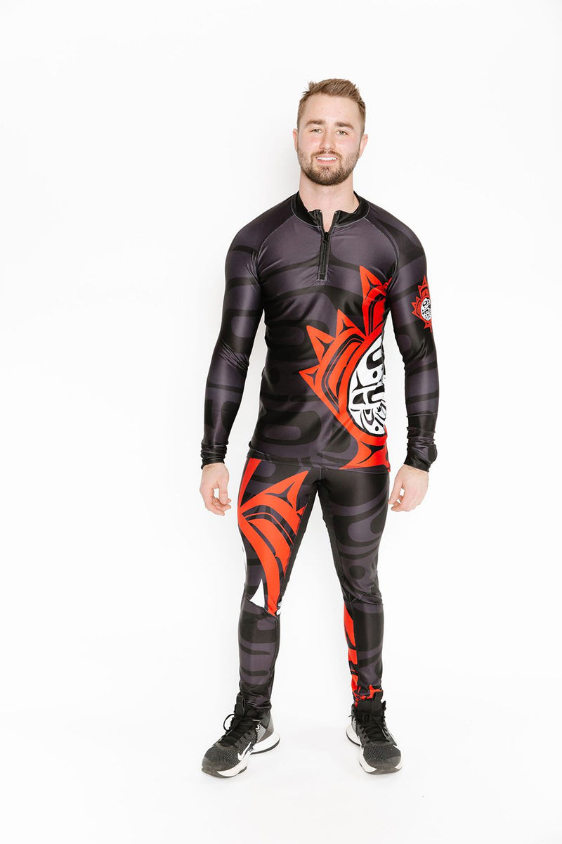 Unisex Performance - Maple Leaf Black Bottom