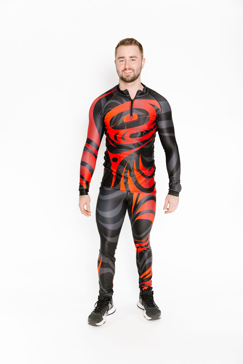 Unisex Performance - Salmon Run Black Bottom