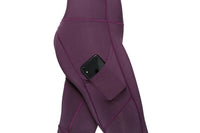 Ginger Legging - Eggplant