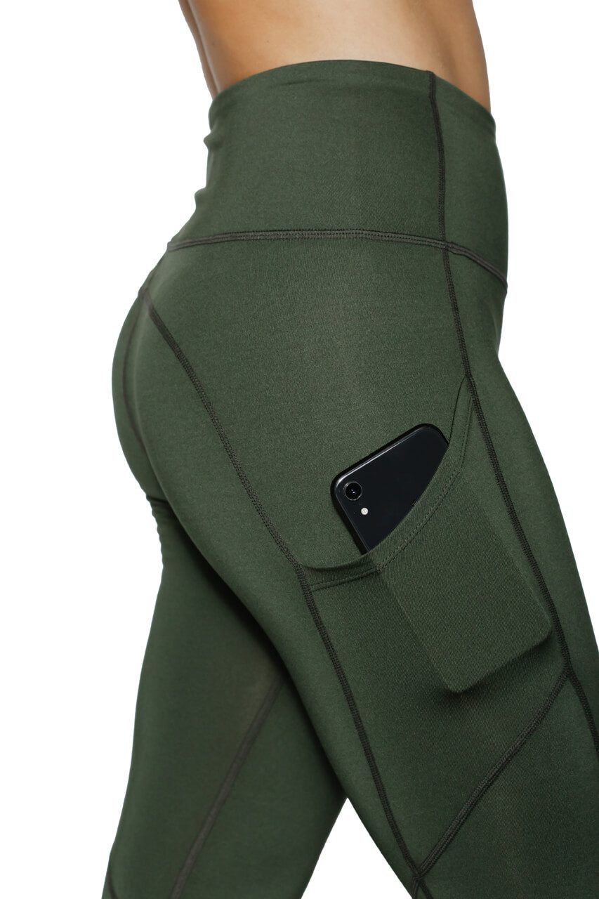 Ginger Legging - Forest Green