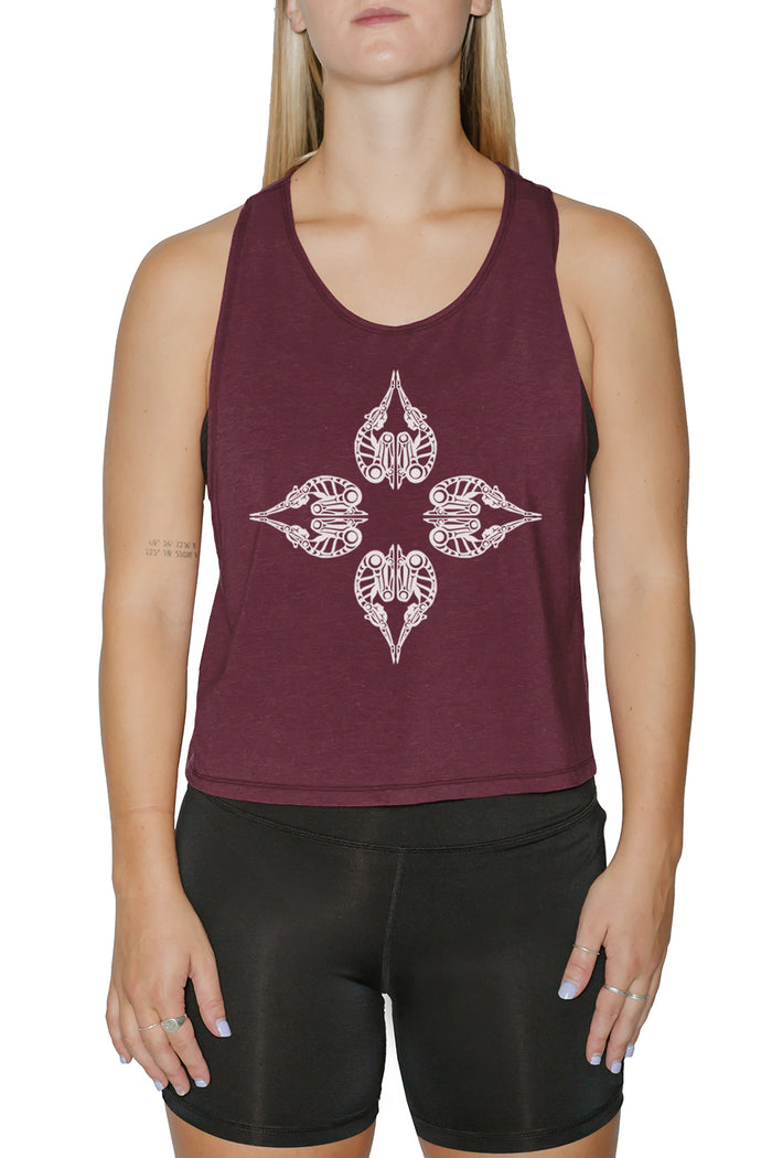 Muscle Tank Crop Top - RHV Childs Pose (2XL)