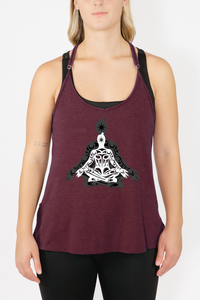 Spaghetti Strap Tank - RHV Cross Legged Open Arms (S)