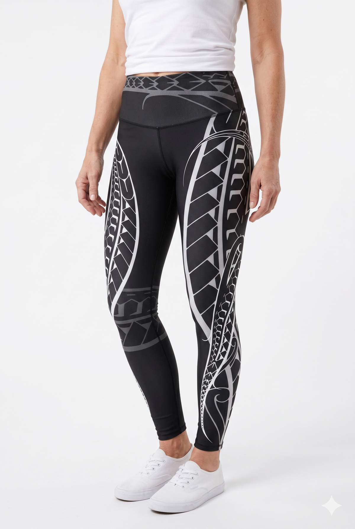 Suma Black Fashion Leggings