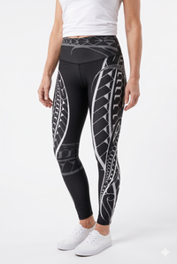 Suma Black Fashion Leggings