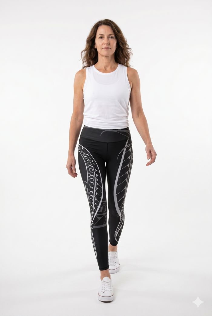 Suma Black Fashion Leggings