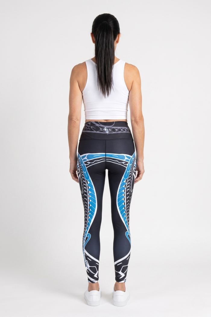 Suma Teal Fashion  Leggings