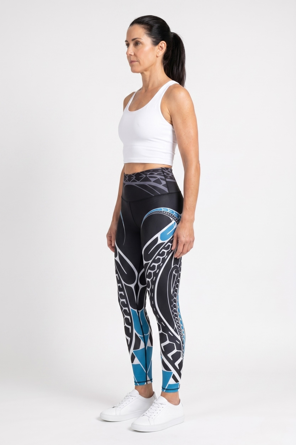 Suma Teal Fashion  Leggings
