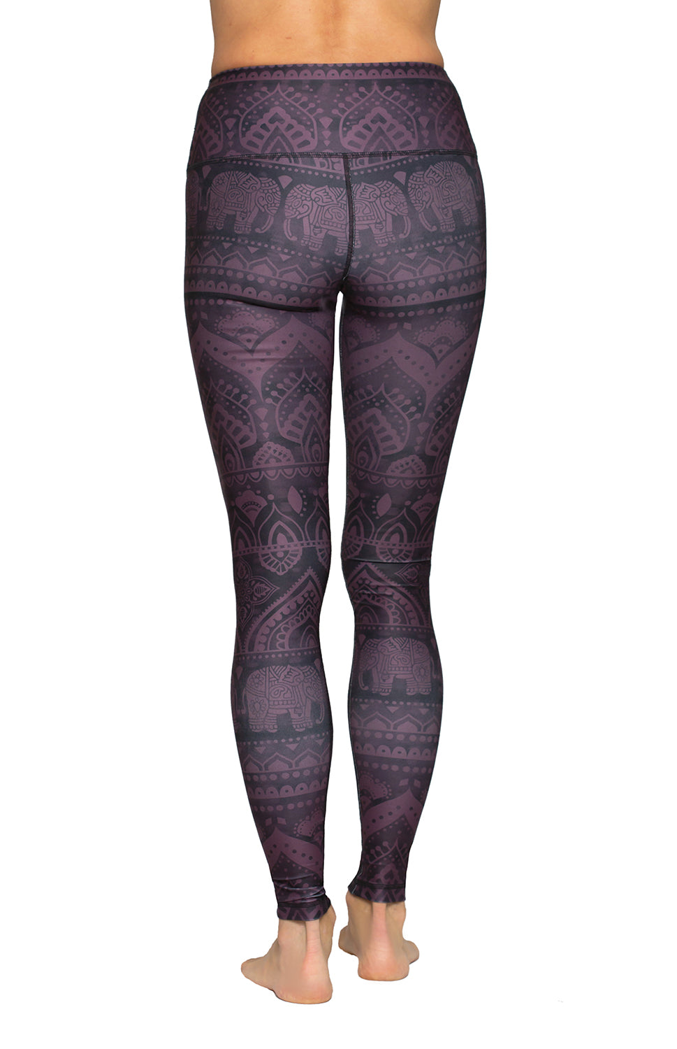 Sacred Elephant Plum Legging