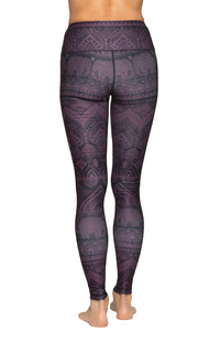 Sacred Elephant Plum Legging