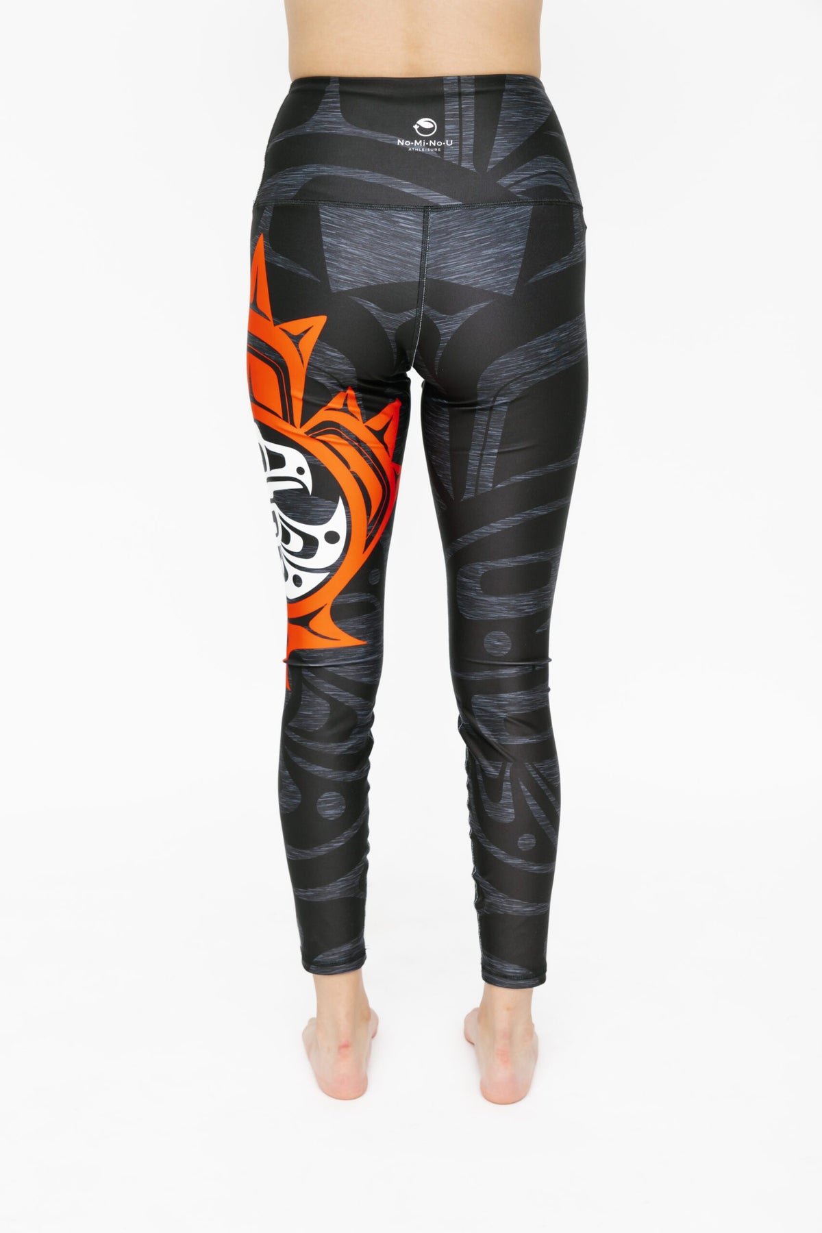 Maple Leaf Black Legging