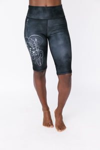 Sally Shorts - Celestial Ram Black Tye