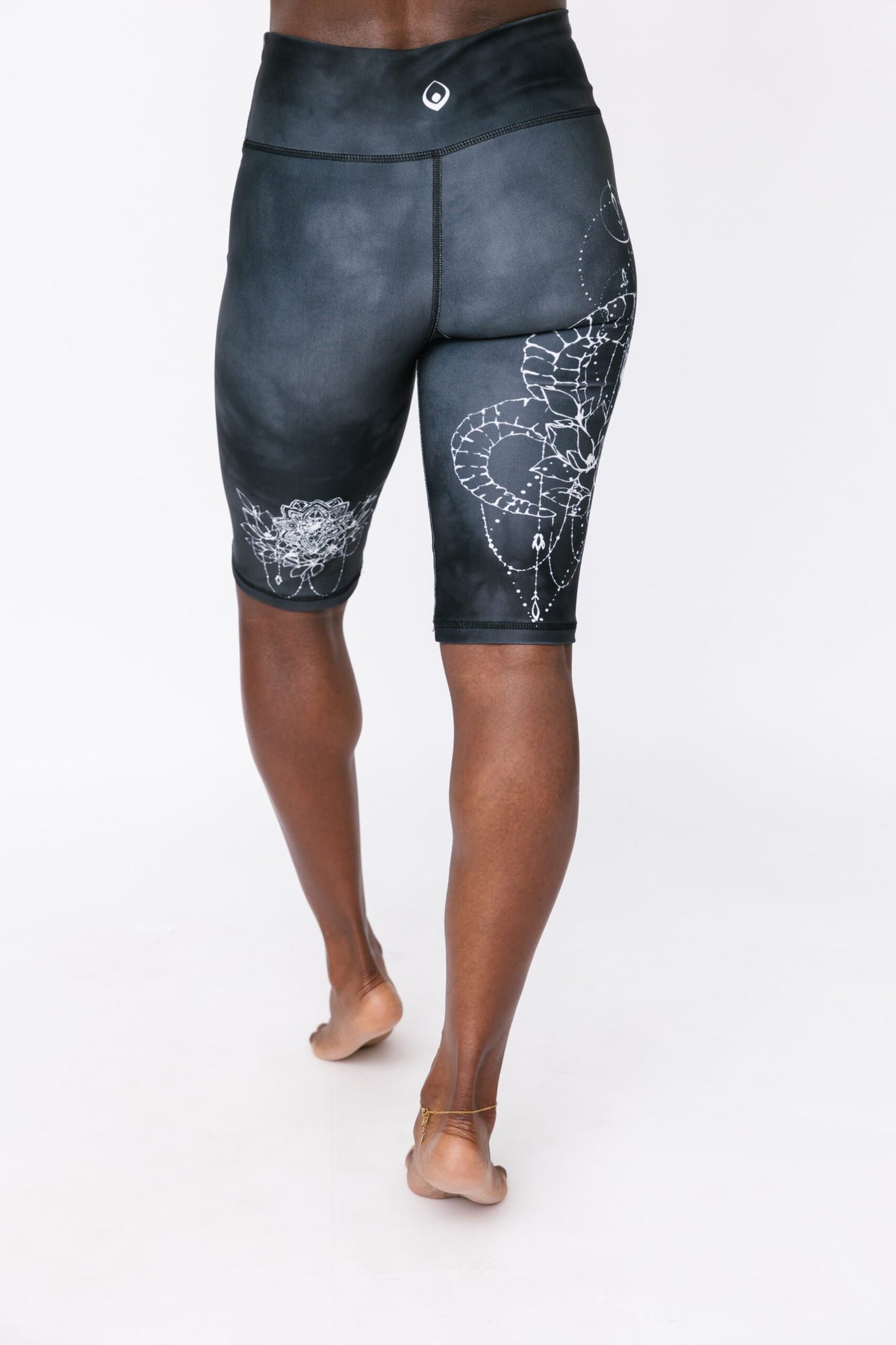 Sally Shorts - Celestial Ram Black Tye