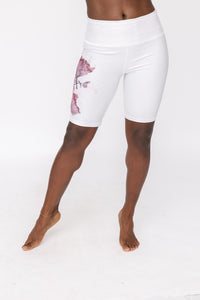 Sally Shorts  - Geo Rose Snow White