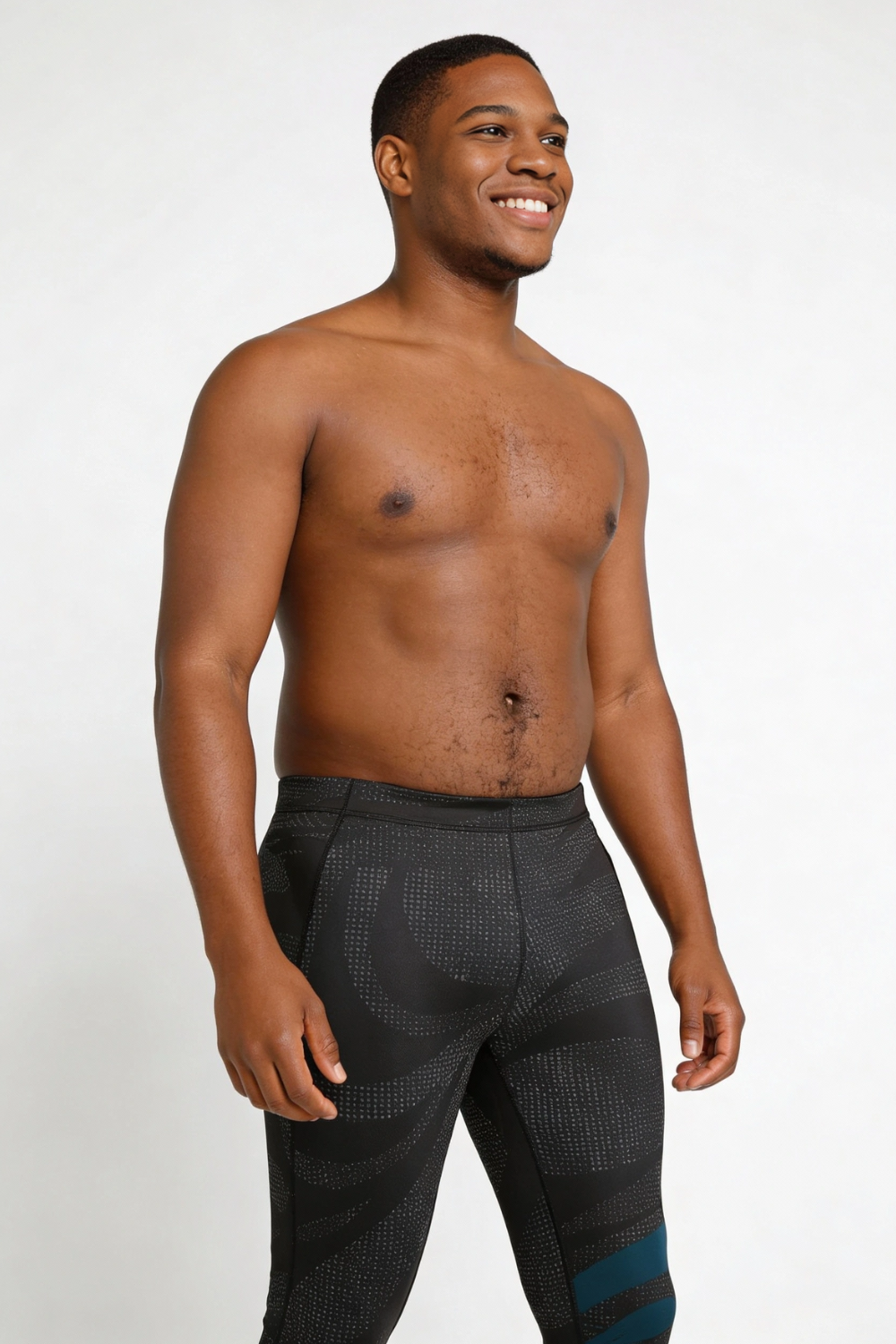 Unisex Tights - Salmon Run Blue