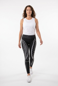 Suma Black Fashion Leggings