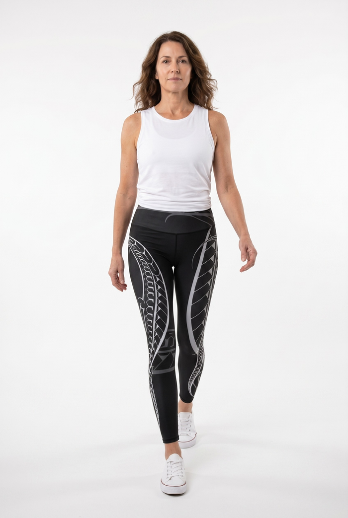 Suma Black Fashion Leggings