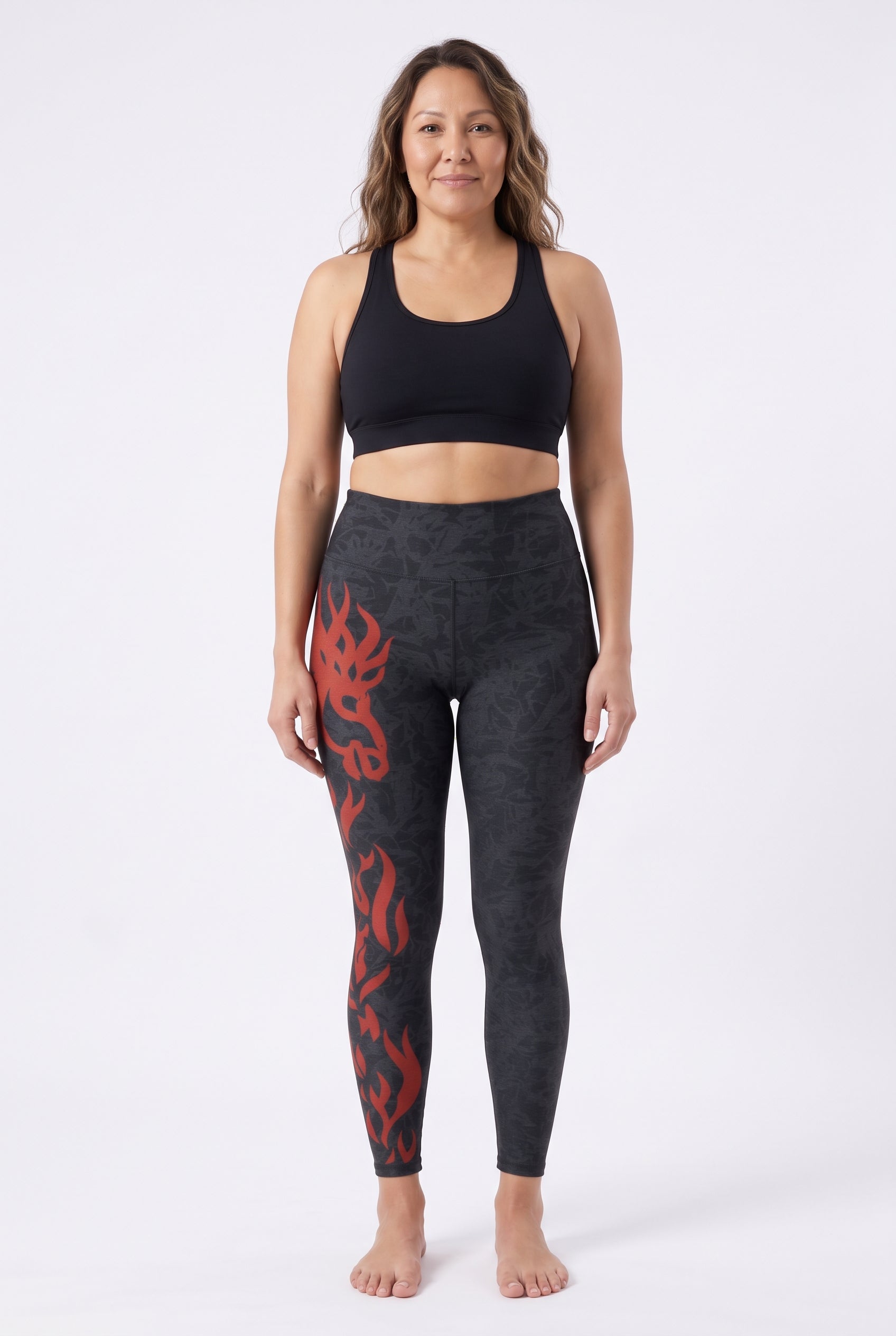 Wild Horse Flame Fashion Leggings