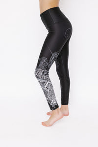 Shabeena Black and White Legging