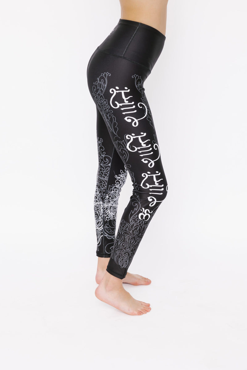 Shabeena Black and White Legging