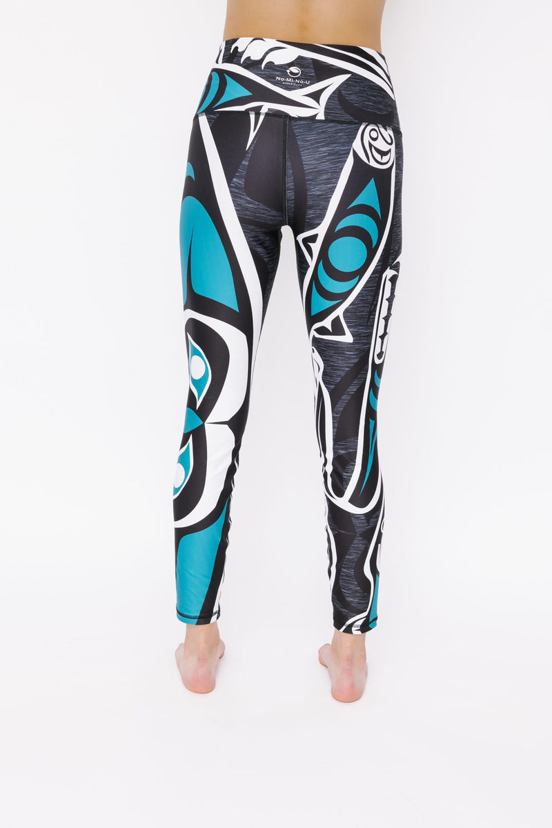 Wolf Teal Legging