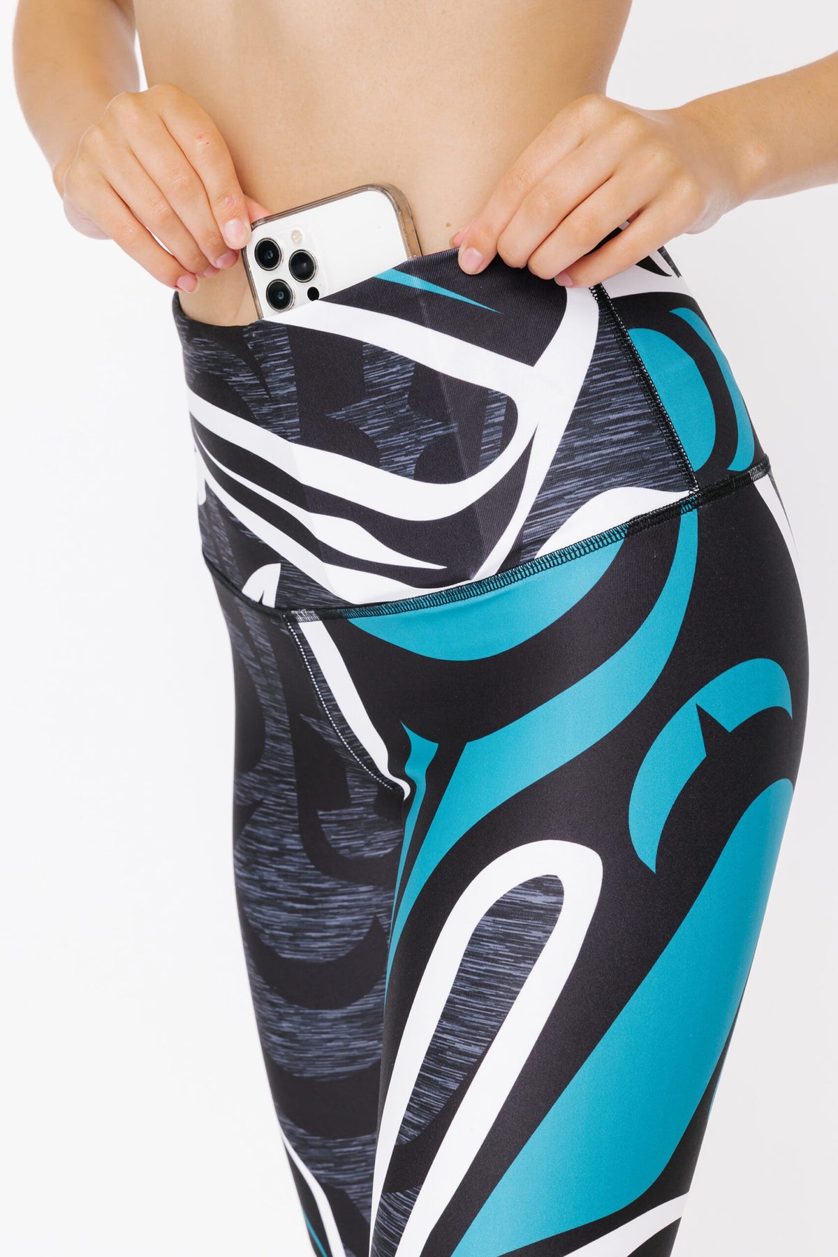 Wolf Teal Legging