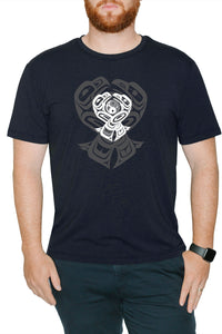 Men's T-Shirt - Eagle & Raven Yin Yang