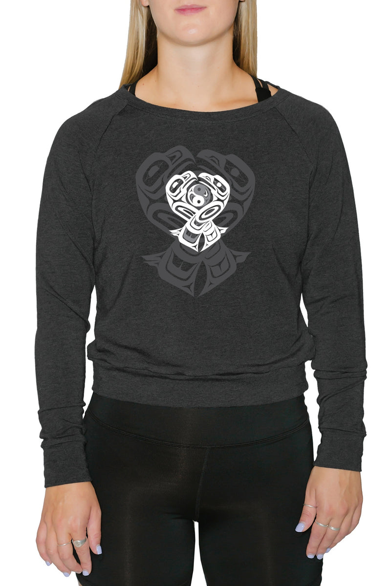 Women's Pullover - Eagle & Raven Yin Yang