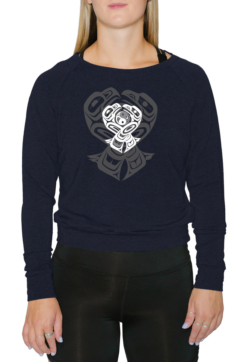 Women's Pullover - Eagle & Raven Yin Yang