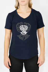 Women's T-Shirt - Eagle & Raven Yin Yang