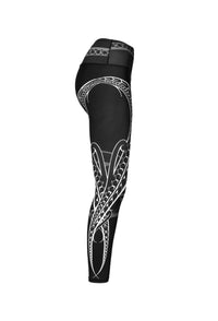 Suma Black Fashion Leggings