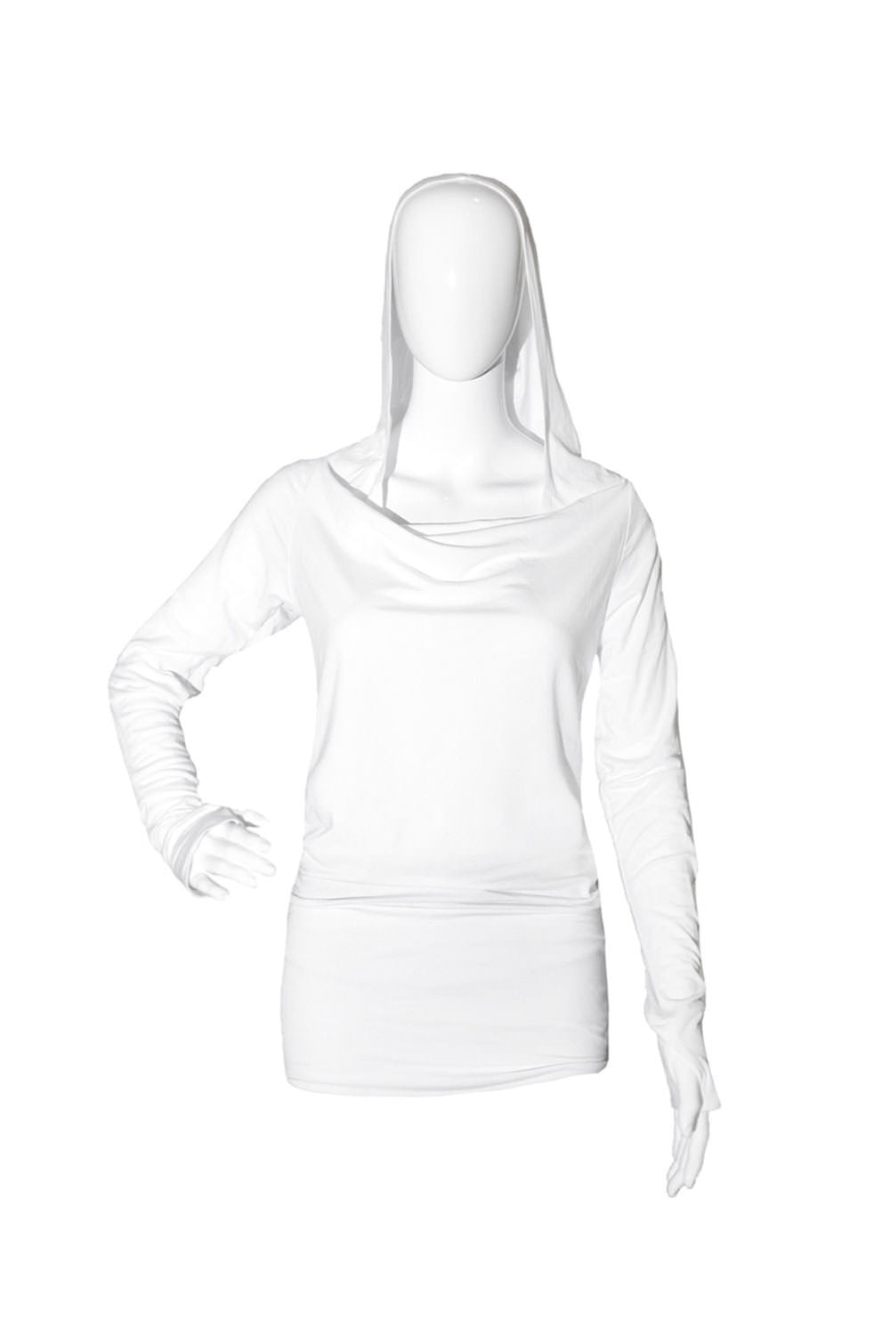 White Bamboo Pullover