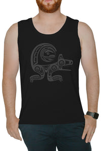 Men's Muscle Tank - Wolf & Moon