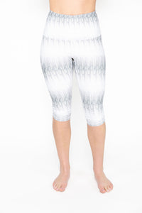 Sporty Capri - Jules Feather White