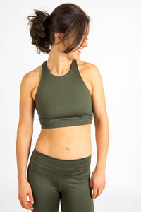 Aster Bra - Forest Green