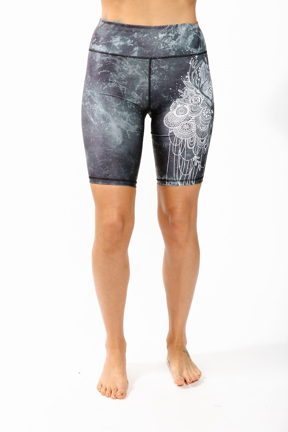 Sally Shorts - Deer Love Grey