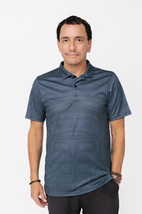 Men's Polo Shirt - Spirit Bear Onyx