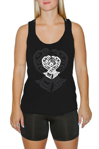 Racerback Tank - Eagle & Raven Yin Yang