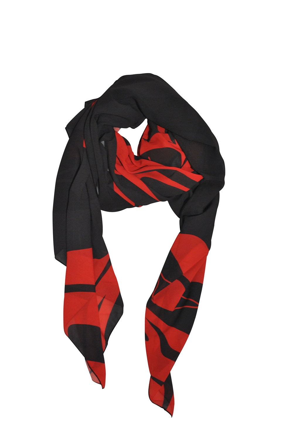 Maple Leaf Black Wrap